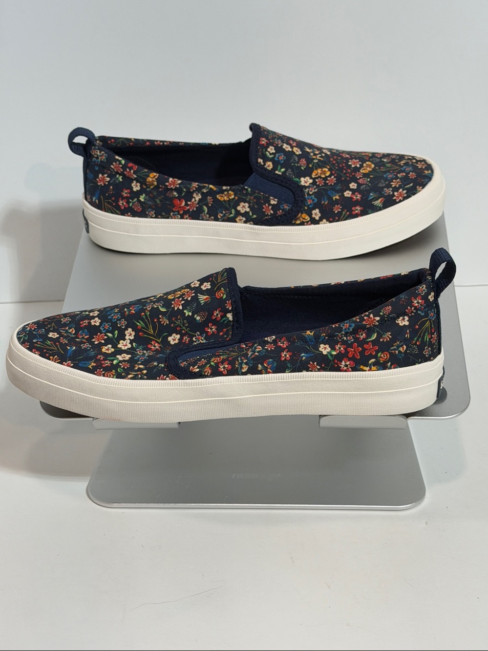 Sperry Crest Twin Gore Floral Slip-On Sneakers - Picture 3 of 6